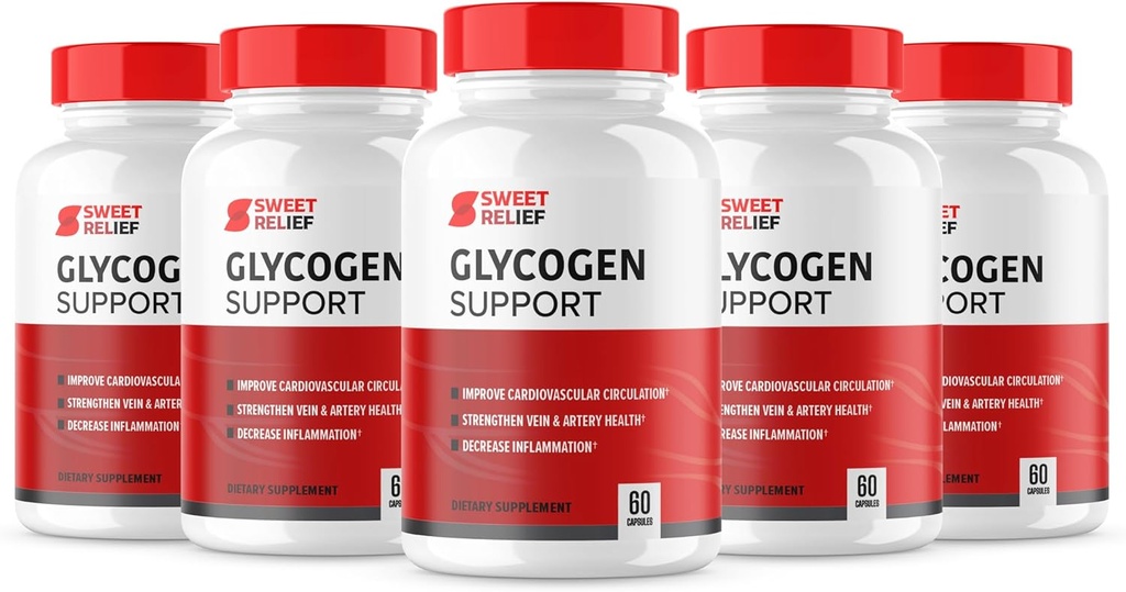 Επίσημη... Γλυκό ανακούφιση Glycogen Υποστήριξη συμπλήρωμα δοχείου αίματος Φόρμουλα, SweetRelief Υγιεινή Glycogen Κάψουλες Advanced Cleaner σκάφος, Γλυκό ανακούφιση Glycogen Blood Reviews (5 Pack)
