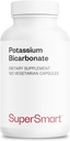 Supersmart - Pyum Bikarbonat 5400 mg per Day (High Dose) - Elektrolyte Mineral - Asit-Base Balance pH - Kalp, Kas & Nerve Health | Non-GMO & Gluten Free - 120 Vegetarian Capsules