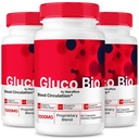 (3 Pack) GlucoBio κάψουλες, επίσημο συμπλήρωμα Gluco Bio, όλα φυσικά Formula για να υποστηρίξει τη συνολική υγεία και ευεξία, Premium χάπια βιταμίνης, GlucoBio Κριτικές (180 κάψουλες)