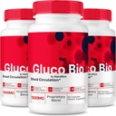 (3 Pack) GlucoBio Capsules, Resmi Gluco Bio Supplement, All Natural Formula to Support General Health and Wellness, Premium Vitamin Pills, GlucoBio İncelemeleri (180 Capsules)