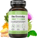 Zen Nutrients The daily Liver Vitamin - Liver Cleanse Detox & Wine with Bergacyn FF, Organik Süt Butle, Dandelion Root & Artichoke Extract for Liver Health - Fatty Liver Support Supplements