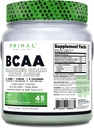Primal BCAA Toz Great Ape (45 SERV) (Green Apple Flavored) - 0 g Carbs, 0 Calories, 7g BCAA Per