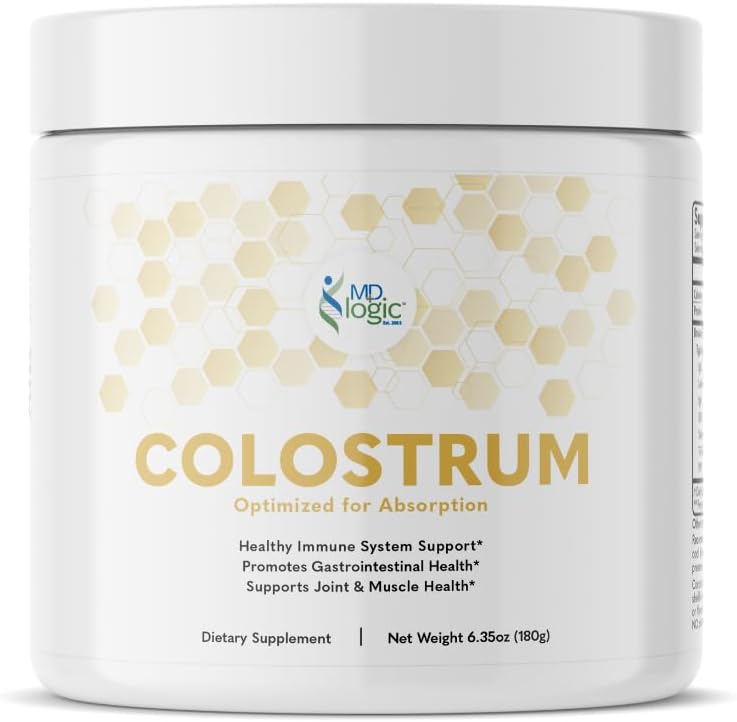 Immune, Gut, Joint & Muscle Health Support - Pure, Potent, Low Molecular Bioactive Colostrum - 180g - 60 Hizmet - New York'ta Yapıldı