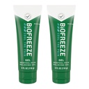 Biofreeze Menthol Pain Relieving Gel 4 FL OZ Tube (Pack Of 2) For Pain Relief With Sore Muscles, Arthritis, Simple Backaches, And Joint Pain (Package May Vary)