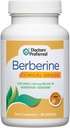 DOCTERS' PREFERRED Berberine Klinik Not Supplement - Doktor Formulated | Günlük Hizmette 1500 mg | 90 Count