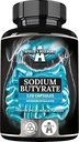 Sodyum Butyrate High Dose 570 mg (30% Butyric Acid), 120 Vegan Capsules, 4 Ay Supply, sodyum Supplement to Support Intestinal Barrier Rejenerasyon and Overal Gut Health - Apollo's Hegemony
