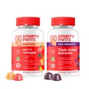 SmartyPants Kids Multivitamin Gummies ve Immunity Elderberry Gummies Sche: Çocuklar 15 Günlük Nutrients & Elder Immune Support Supplement, 30 Day Supply