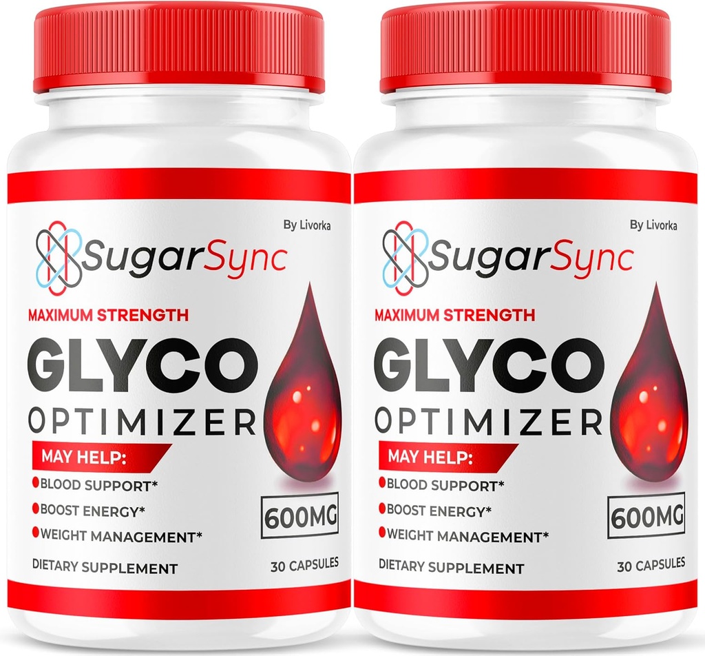 LIVORKA (2 Pack) Sugar Sync Glyco Optimizer, Sugar Sync Glyco, SugarSync, SugarSync Glyco Optimizer, SugarSync Glyco, Sugar Sync Glyco Optimiser, Sugar Sync Glyco Optimizer Yorumlar, 60 Capsules