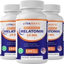 Vitamatic Melatonin 20 mg δισκία 