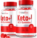 Laboratuvarları - Gelişmiş Kilo kaybı için Keto Bites ACV Gummies, All Natural Apple Cider Vinegar Supplement (120 Gummies)