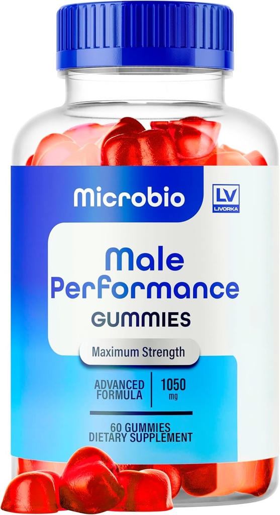 LIVORKA Microbio ME Gummies, Microbio ME Gummies for Men, Microbio ME Gummy, Microbio ME Gummies, Microbio ME Gummies - Όλα φυσικά συμπλήρωμα υποστήριξης Gummies, 60 Gummies για 1 μήνα.