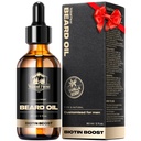 Waking Forest Beard Oil - 60 ml Vanilla Biotin Beard Oil for Menajer Beard with Vitamin E, Rosemary, Castor Mustache Oil for Black Men, Softens & Supports Beard Care Oil