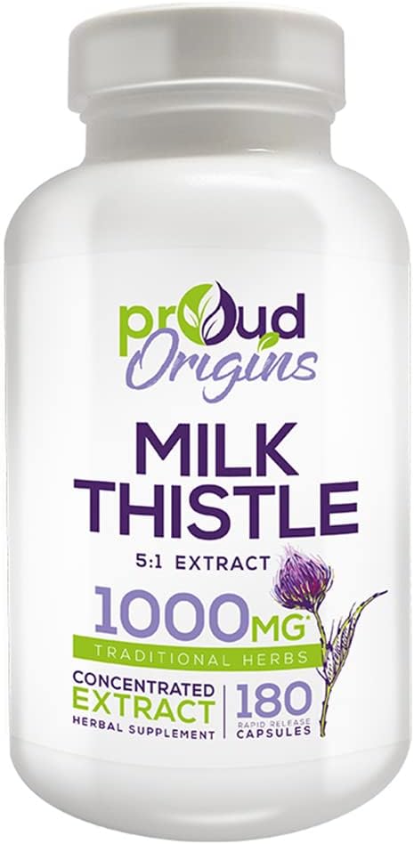 1000mg γαϊδουράγκαθο γάλακτος βοηθά στη διατήρηση της υγιούς λειτουργίας του ήπατος, βελτιστοποίηση της υγείας, ταχεία απελευθέρωση, συμπληρώματα χωρίς γλουτένη - 6-μηνη προσφορά