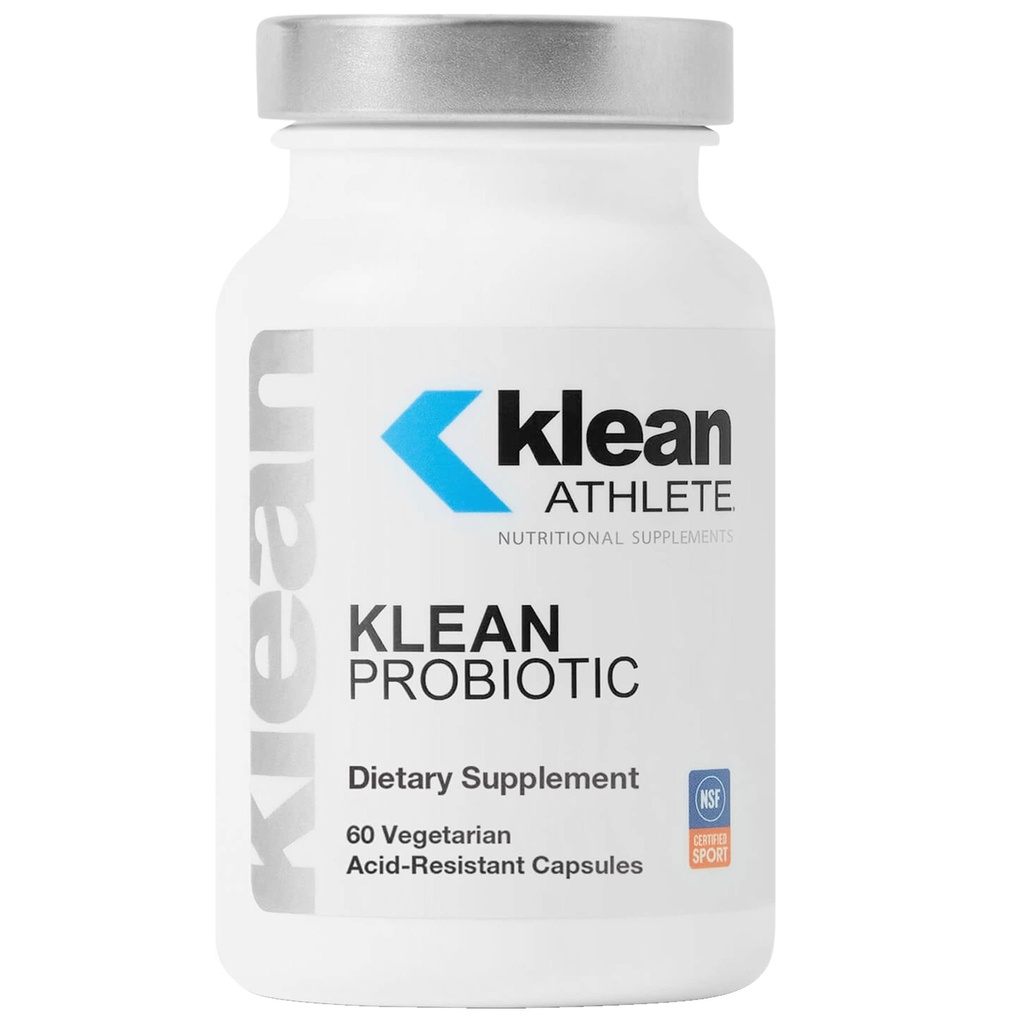 Klean Sporcu Klean Probiyotik | Raf Stable Probiyotik to Support Immune System and General Health of The Digestive System | NSF Spor için sertifikalı | 60 Vejetaryen asit-Resistant Capsules
