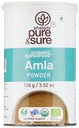 Pure & Sure Organic Amla Toz | Herbal Superfood Supplements | Immunity Branson, Organik Fiber Supplement, GMO, No Preservative | 100gmm