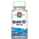 KAL Betaine HCL με Pepsin, Digestive Health Supplement with 250mg Betaine Hydrochloride Plus 130mg Pepsin, Gluten Free, Non-GMO, 60-Day Εγγύηση, δισκία ταχείας αποσύνθεσης, 100 Servings, 100ct