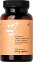 LifeVantage D3+ - Vitamin D3 Immune Support Supplement an Excellent Source of Vitamin K2, Magnesium, and Calcium. Non-GMO, Gluten-Free, Vegetarian, and Dairy-Free - 60 Tablets