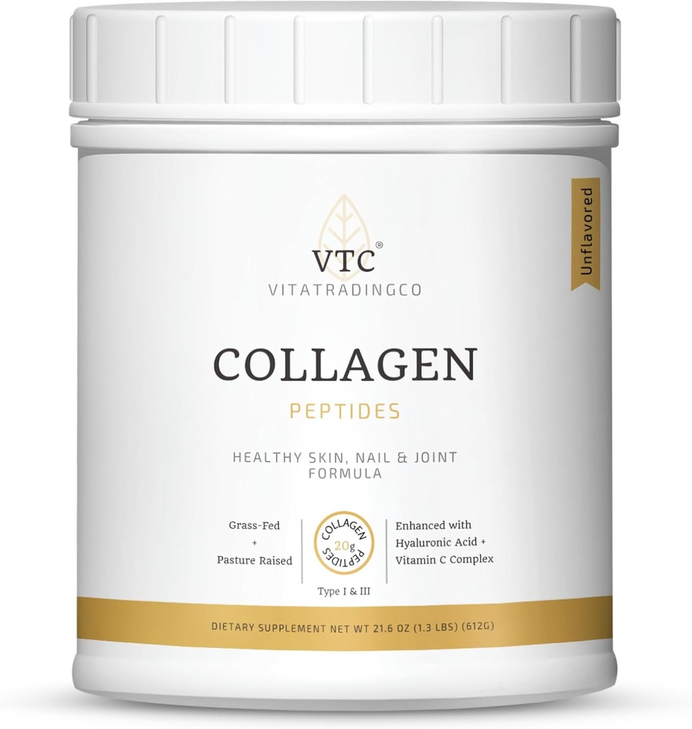 VTC VitaTradingCo. Grass-Fed Collagen Peptides σκόνη 