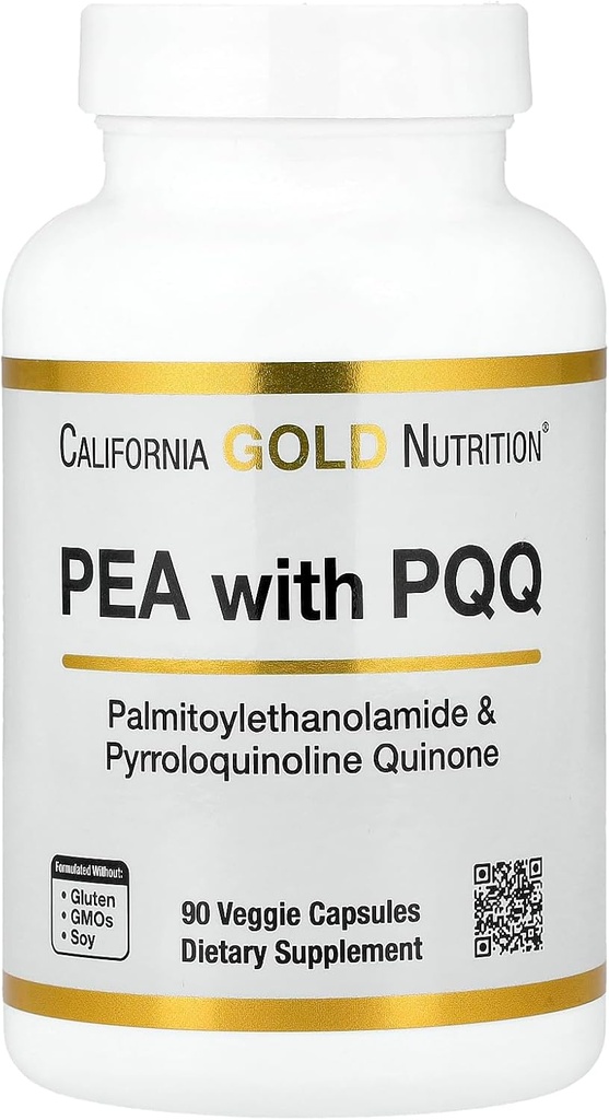 Lake Avenue Pea 300 mg + PQ 10 mg, 90 Veggie Capsules, Beslenme