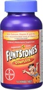 Flintstones Chewable Kids Vitamins, Demir, Kalsiyum, C vitamini, Vitamin D & more, 300ct (Pack of 2 150 Count Şişes) ile Çocuklar ve Toddler için Çok Fazla Vitamini Tamamlayın