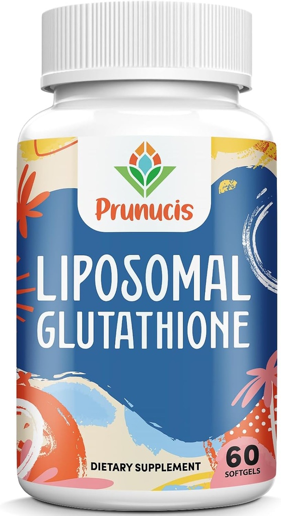 2400MG Λιποσωμική Γλουταθειόνη, με Βιταμίνη C, Γαϊδουράγκαθο γάλακτος & Αλφα-Λιποϊκό οξύ, Master Αντιοξειδωτικά, Pure Μειωμένη L-Γλουταθιόνη - ανοσοποιητικό σύστημα, Επισκευή κυττάρων, Ενέργεια, Υψηλή Απορρόφηση, 60 Softgels