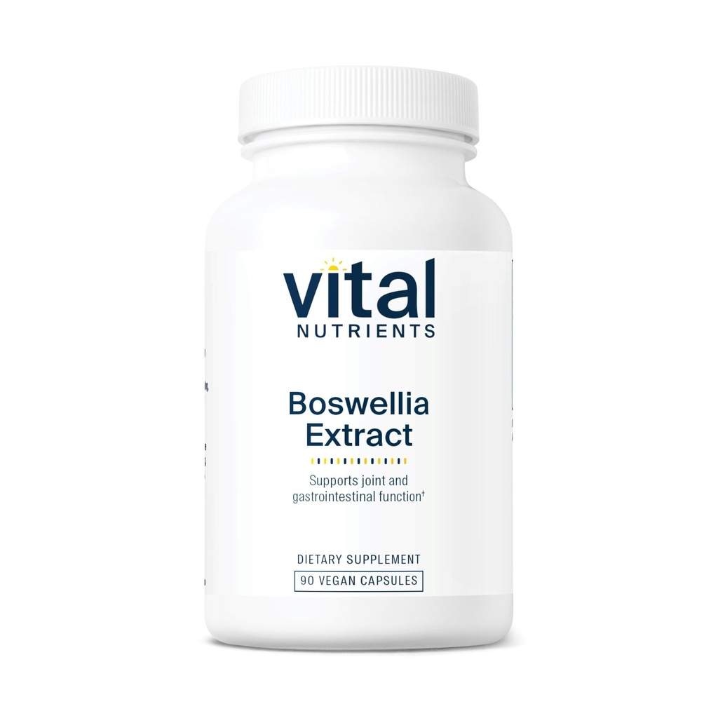 Vital Nutrients Boswellia Extract 400mg - κάψουλες εκχύλισμα Boswellia - Βότανο Υποστήριξη για την κοινή, ανοσοποιητική, και Digestive Υγεία - Γλουτένη, γαλακτοκομικά, χωρίς σόγια - Μη ΓΤΟ - 90 κάψουλες