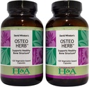 David Winston'ın Osteo Herb Capsules, 2 Pack - 120 Kont Her Şişe, Sağlıklı Kemik Yapısını Destekliyor*