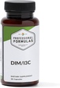 Professional Formulas DIM/I3C – Hormone Balance Support with Diindolylmethane, Indole-3-Carbinol, Vitamin C, Vitamin E & Magnesium – Promotes Healthy Estrogen Metabolism & Detox Pathways – 30 Capsules