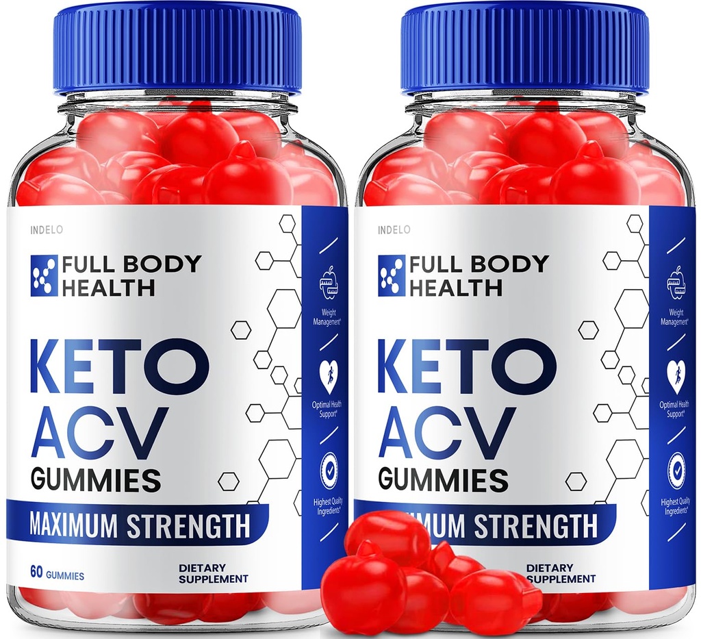 (2 Pack) Πλήρης υγεία του σώματος Keto ACV Gummies Advanced, Full Body Health Keto + ACV Gummies Βάρος Apple Απώλεια Πλήρης διαχείριση βάρους σώματος Gummies Full Body Health Reviews Vitamin B12 (120 Gummies)