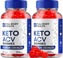 (2 Pack) Πλήρης υγεία του σώματος Keto ACV Gummies Advanced, Full Body Health Keto + ACV Gummies Βάρος Apple Απώλεια Πλήρης διαχείριση βάρους σώματος Gummies Full Body Health Reviews Vitamin B12 (120 Gummies)