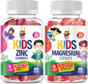 SUNNY çinko SAM Chewable Gummy & Magnezyum Gummies for Kids