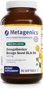 Μεταγονική ΩμέγαΓενικά Βόριο Σπόροι GLA Oil 240 mg - Υψηλή ισχύς - Gamma-Linolenic Acid (GLA) συμπλήρωμα - Με Έλαιο Σπορών & Βιταμίνη E - Χωρίς γλουτένη - 90 Softgels