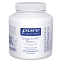 Καθαρές ενθυλακώσεις Betaine HCl Pepsin - Digestive Enzymes συμπλήρωμα για το βοήθημα & υποστήριξη, στομαχικό οξύ & θρεπτικό απορρόφηση * - με Betain HCl Pepsin - 250 κάψουλες