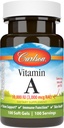 Carlson - A vitamini, 10000 IU (3000 mcg RAE), Vizyon Sağlığı, 100 Softgels
