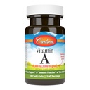 Carlson - A vitamini, 10000 IU (3000 mcg RAE), Vizyon Sağlığı, 100 Softgels