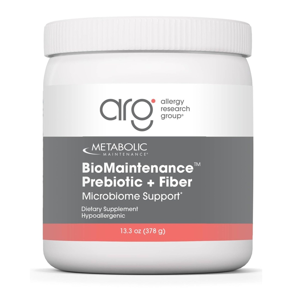 Metabolic Bakım BiyoMaintenance Prebiyotik + Fiber Toz - Gut Health & Immune Function - Pure, Easy Add-in with No Sweeteners or Fillers (378g / 60 Hizmet)