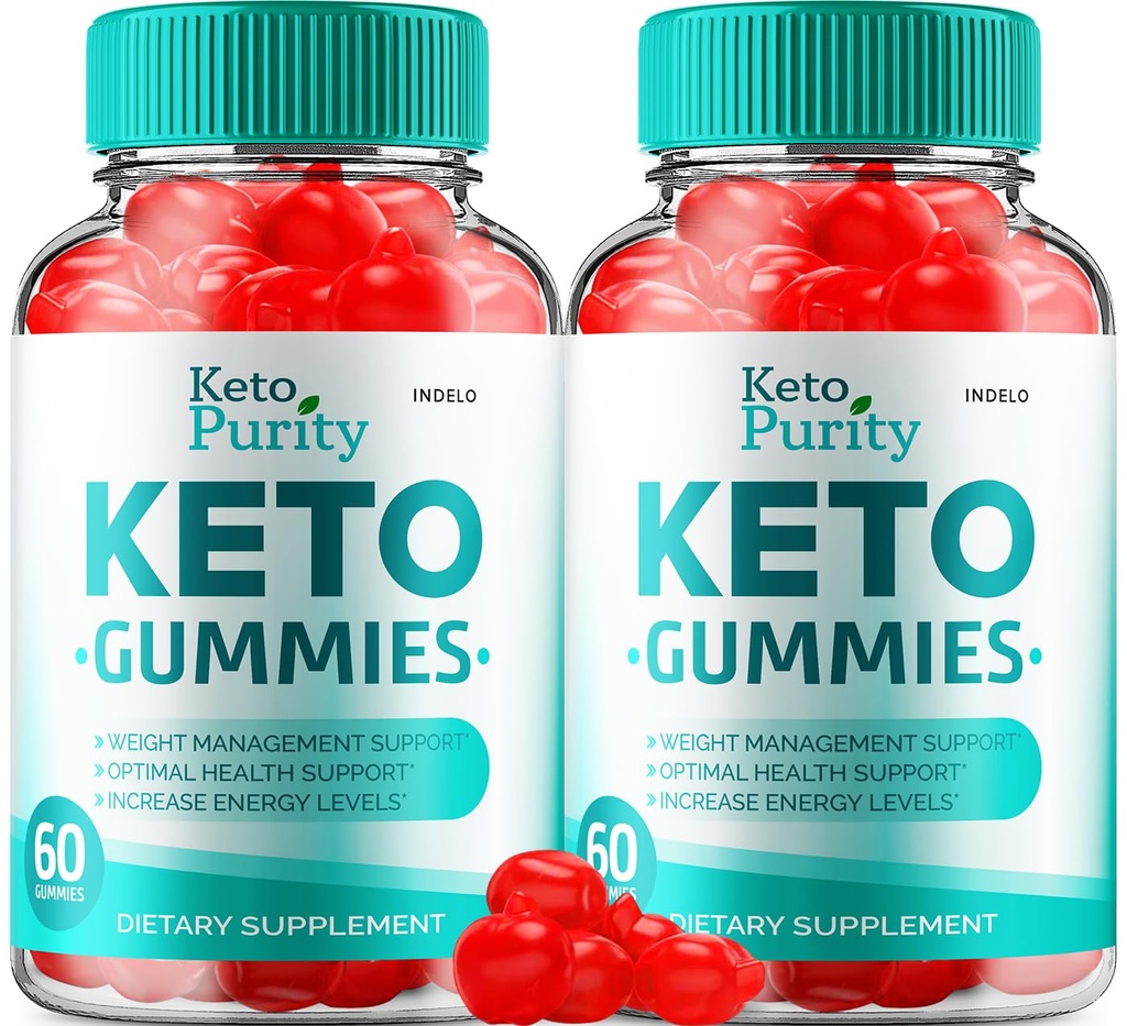 (2 Pack) Keto Καθαρότητα ACV Gummies Advanced Loss - Καθαρότητα Keto Plus ACV Gummies Apple Cider Vinegar KetoPurity ACV Weight Management Gummies, Keto Purity Κριτικές Βιταμίνη B12 Keto+ACV (120 Gummies)