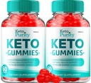 (2 Pack) Keto Purity ACV Gummies Advanced Loss - Purity Keto Plus ACV Gummies Apple Cider Vinegar KetoPurity ACV Weight Management Gummies, Keto Purity Reviews Vitamin B12 Keto+ACV (120 Gummies)