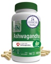 Sağlık Thru Beslenme Ashwagandha 500 mg KSM-66® 90 Capsules | Stres, Mood, Focus, & Energy | Klinik Proven ve Organik Kök-Only Whitania Somnifera Ekstraksiyon | Non-GMO, Gluten & Soy Free