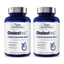 1MD Διατροφή CholestMD με εκχύλισμα φύλλων ελιάς, Bergavit, Niacin, σκόρδο 