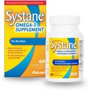 Alcon Systane Βιταμίνη Ωμέγα-3 υγιή δάκρυα 60 Softgel