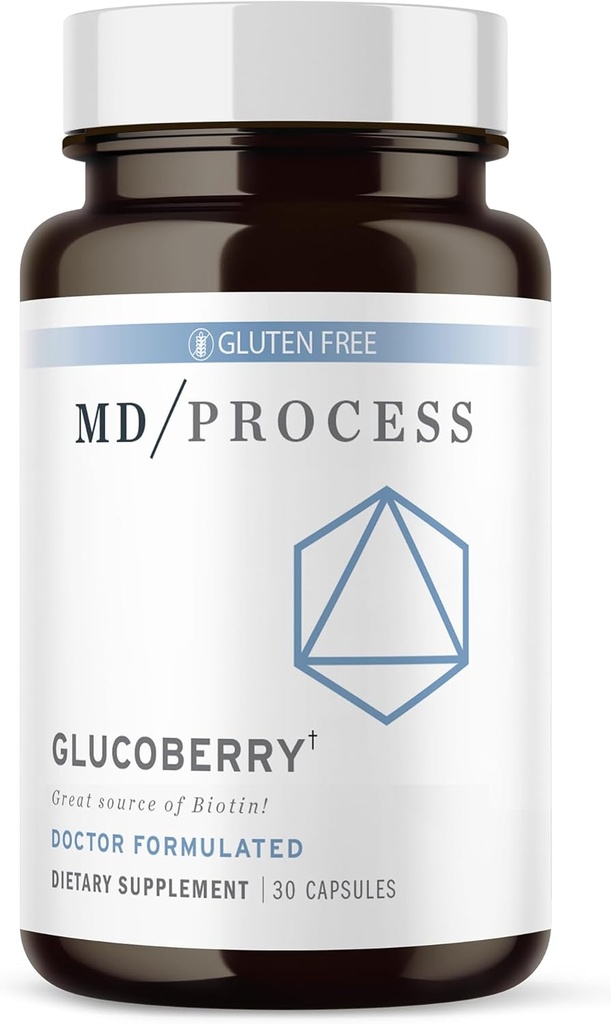 GlucoBerry Maqui Berry Extract με Chromium Picolinate για την υποστήριξη της υγείας του αίματος - με βιοτίνη και Gymnema Sylvestre - Γιατρός Formulated - 30 κάψουλες