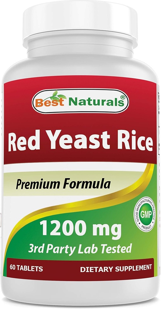 En İyi Doğallar Red Yeast Rice 1200 Mg 60 Tablet (Citrinin Free)