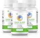 Ben Doğal Sağlık Derin Uyku Desteği Tamam, Melatonin, Valerian, Chamomile ve Lavender, 30 Capsules, 3 Pack