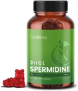 Nutriissa Spermidine Gummies 10mg (99% spermidine 3HCL) – Hücre Sağlığı ve Uzunluk Desteği – EPEB, Saf ve Potency için Onaylandı – 60 Apple Flavored Vegan Gummies