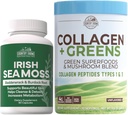 Country Farms 'Beauty Pack Collagen + Greens Irish Sea Moss, Collagen for Skin, Hair growth, Nails & Commons, Ultimate Beauty Support Hediye, 2 Paket