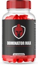 (1 Pack) Dominator Max Gummies Advanced Formula for Max Performance, All Natural Extra Strength Supplement, Dominator Max Gummies for Muscle growth and General Health Support (60 Gummies)