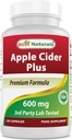 En İyi Doğal Apple Cider Vinegar Plus 500 Mg Capsules, 120 Count