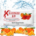 Krampade Pyum Magnezyum Supplement Electrolytes Toz - 50 mg Mag + 2000 mg K, >2X More Than Coconut Water | Cramp Relief | Hydration Packets