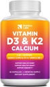 D3 K2 5000 İlikal, Multivitamins Immune Health, Güçlü Bones,Teeth & Heart Functions with Bioperine Black Pepper Fruit 60 Count (Pack of 1)